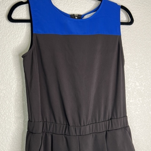 Reed Black & Blue Sleeveless Summer Romper Size 4 - Picture 2 of 9